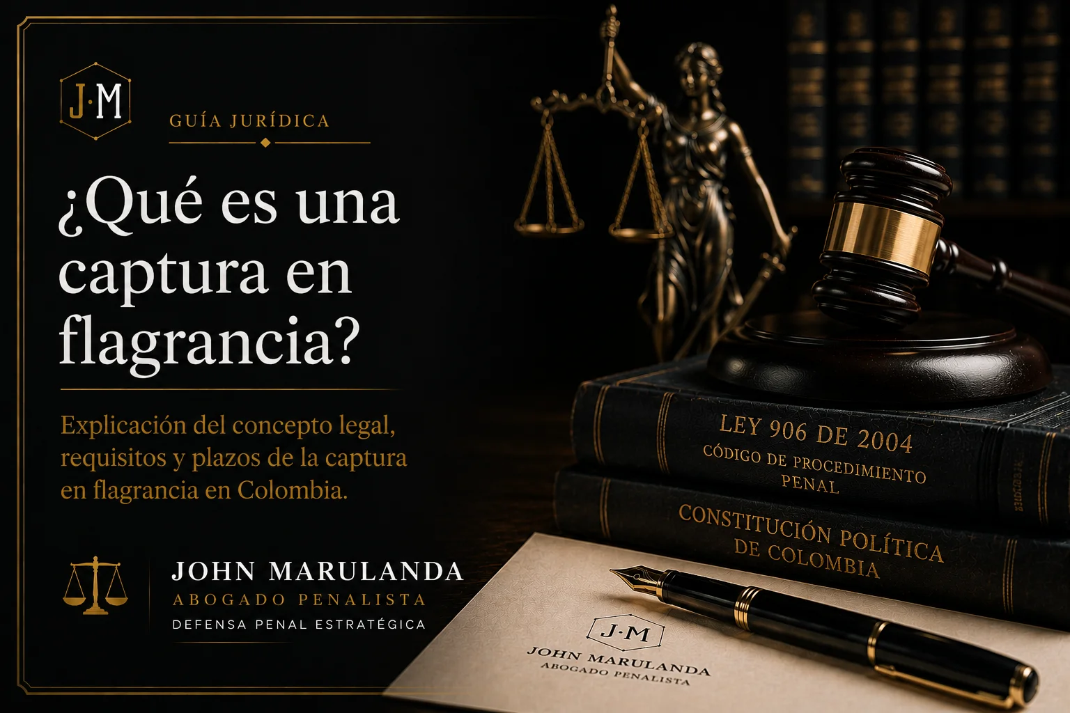 Qué es una captura en flagrancia