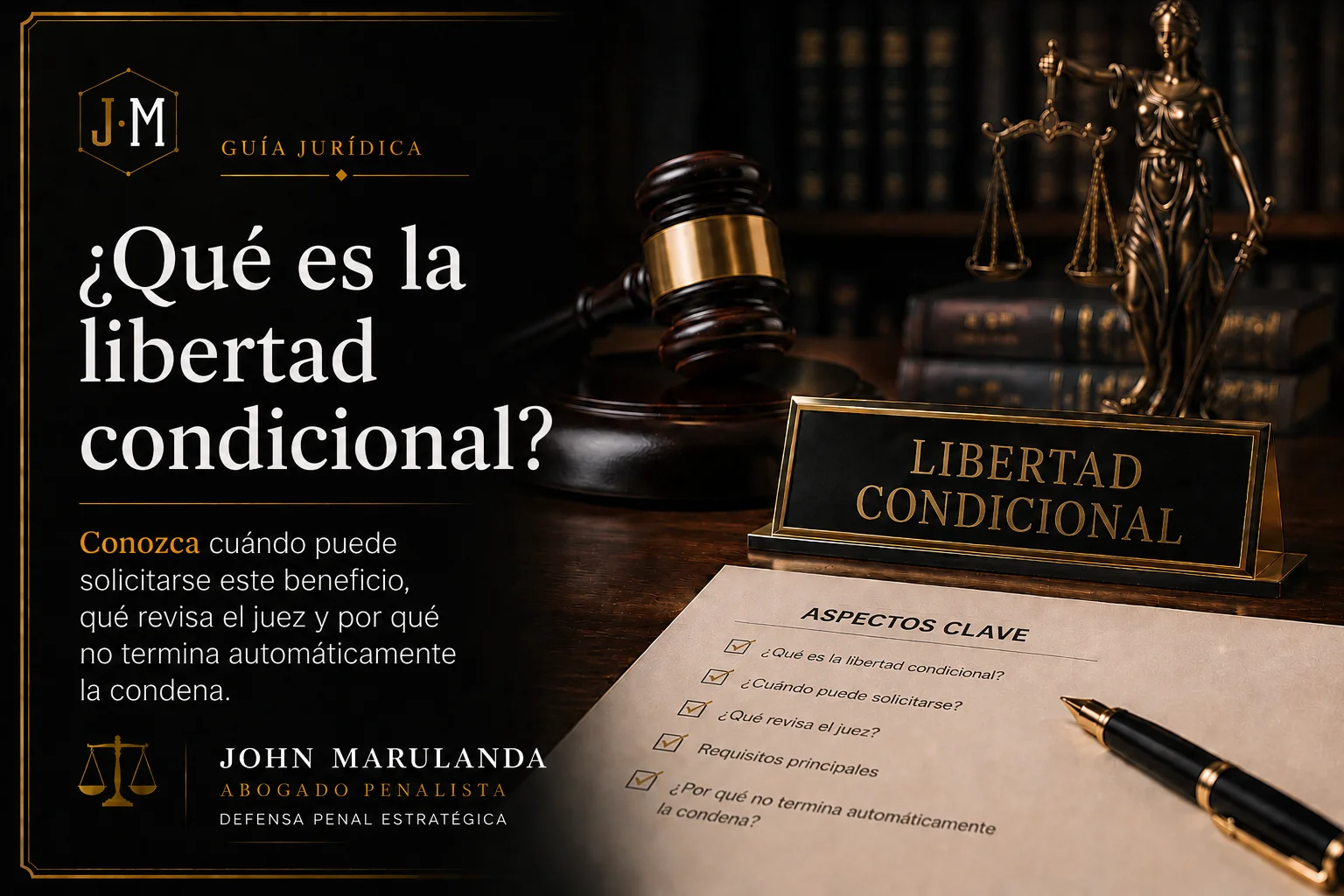Libertad condicional en Colombia